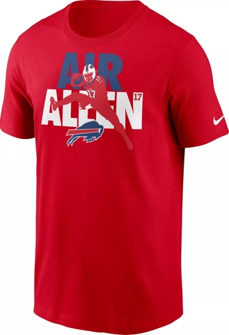 Buffalo Bills NFL Nike Red "Air Allen" Jared Allen S.S. T-Shirt 2XL-XXL/NWT!! Cover
