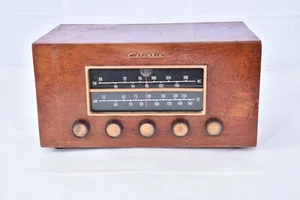 Vintage Columbia Modern Holzgehäuse Vakuum Röhrenradio - Bild 1 von 9