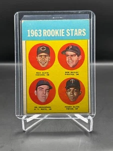 1963 TOPPS! TONY OLIVIA! RC! ALVIS-BAILEY-KRANEPOOL! #228 EX+ NO CREASES! - Picture 1 of 2