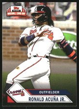 2021 Topps National Baseball Card Day Atlanta Braves #3 Ronald Acuna Jr.