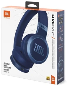 JBL Live 670NC Wireless On-Ear Headphones with Noise Cancelling, up to 65 hours. - Picture 1 of 4