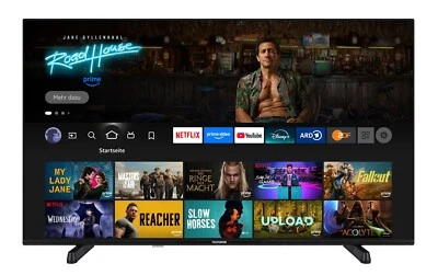 Telefunken Fire TV Fernseher 43 Zoll 4K Smart TV Dolby Vision HDR Triple-Tuner - Bild 1 von 4