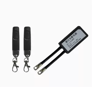 Interruptor de desconexión de batería de moto inalámbrico universal 12V con dos mandos a distancia - Imagen 1 de 10