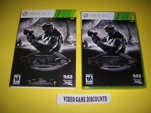 Original Box Case for Xbox 360 XB Halo Anniversary Combat Envolved w/ sleeve - Picture 1 of 1