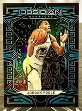 2022-23 Panini Obsidian Jordan Poole Electric Etch Blue #107 - 16/30 Serial