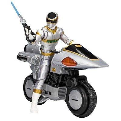 Power Rangers Lightning Collection In Space Silver Ranger Action Figure Cover