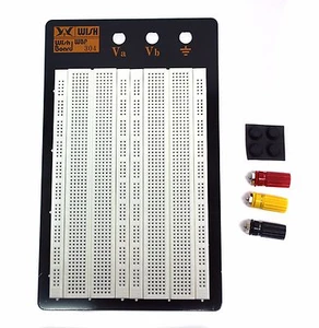 1pc Solderless Breadboard WBP-304 2P 165x110x8.5mm 1660 Square holes RoHS WISHER - Picture 1 of 3