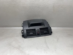 2011-2013 Toyota COROLLA Center Dash A/C Air Vents Upper Bezel Trim W/CLOCK OEM - Picture 1 of 12