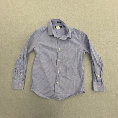 J. Crew Crewcuts Shirt 10 Boys Button Up Shirt  Thompsons Checkered Long Sleeve - Image 1 of 4