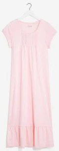 NUEVO Baby Rosa Mangas Cortas Largas Maxi Salón Vestido de Noche Largo 48 in Talla Grande - Imagen 1 de 4