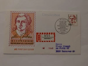 Bund FDC 500 Pfg. Frauen Alice Salomon 1989 - Bild 1 von 4