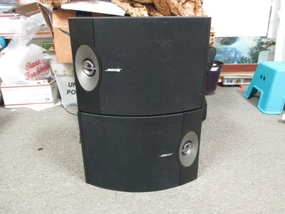 PAIR of Bose 301 V Series Direct speakers damaged simili but work great - Image 1 of 4