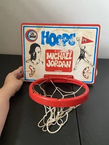 Lil Sport Hoops Michael Jordan Ohio Art Basketball Hoop Over The Door Read - Picture 1 of 10