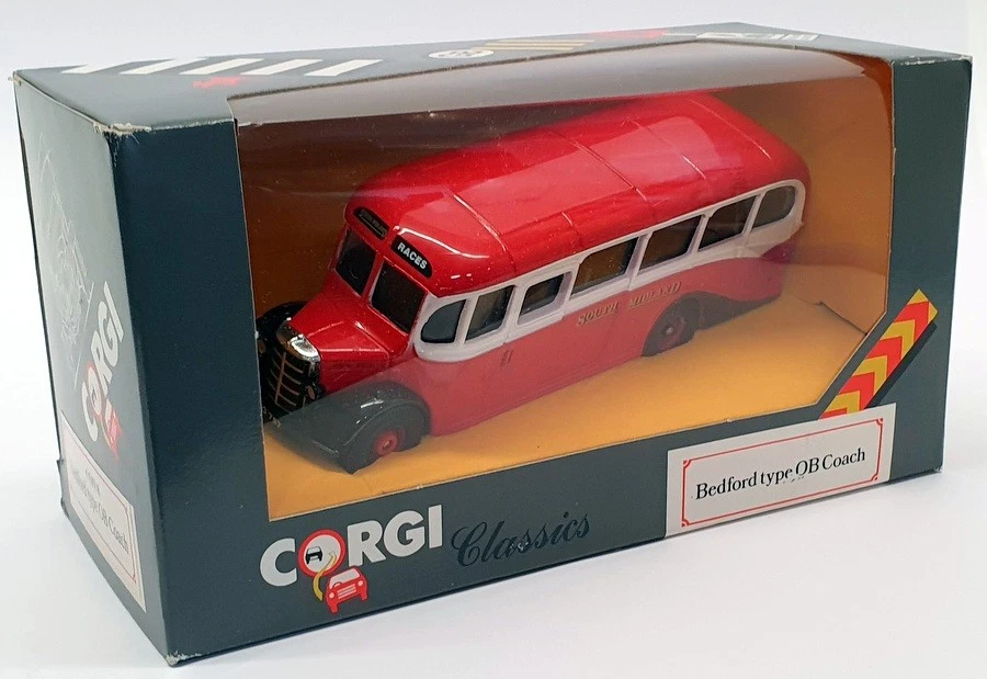 Corgi Escala 1/50 Diecast C949/8 - Bedford Tipo OB Coach - Rojo Foto 1 de 1