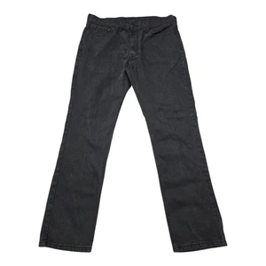 Levis 511 Jeans Mens 38X32 Black Stretch Denim Pants  - Picture 1 of 11