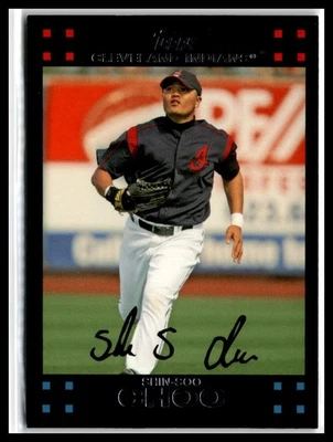 Shin-Soo Choo 2007 Topps Red Back #343 Cleveland Indians - Image 1 of 2