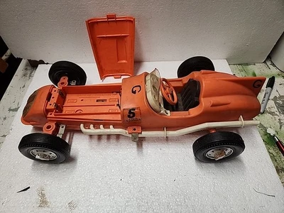 (453) Coche de carreras Remco Shark vintage con control en U a batería en caja original Foto 1 de 4