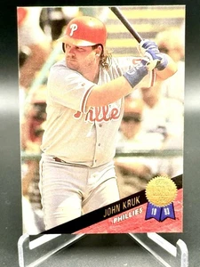1993 Leaf - John Kruk #366 - Bild 1 von 2