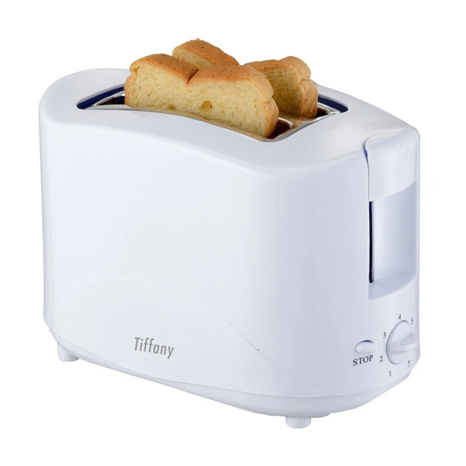 Tiffany 2 Slice Cool Touch Toaster WIth 7 Browning Settings & Automatic Pop-Up - image 1 of 1