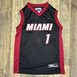 Miami Heat #1 Chris Bosh NBA Basketball Jersey Youth Kids Size Small - Picture 1 of 6