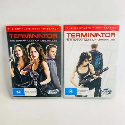 Terminator  - The Sarah Connor Chronicles Season 1 & 2 Used, Good Condition - Image 1 of 4