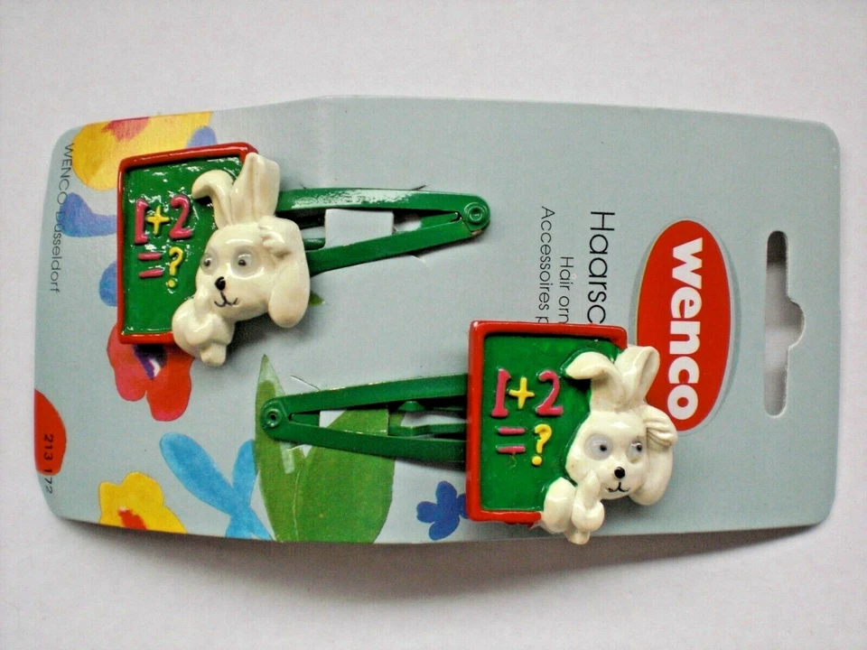 1 Schleife oder 2 Haarspangen (Foto) Mädchen, verschiedene Motive, Haarschmuck - Bild 1 von 4