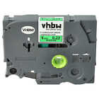 Tape Compatible With Brother Pt D600 D600vp D450 D450vp D400vp Black Neon Green