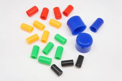 AUTOBAHN88 Silicone Blanking Cap Intake Vacuum Hose Plug 10pcs - MULTIPLE SIZE / COLOR