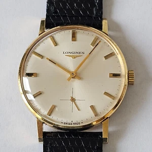 LONGINES-MANUALE-1972-ORO 18 KT (0,750)-REF.8238-CAL.490-FIRMATO-SCATOLA-FIBBIA - Picture 1 of 24