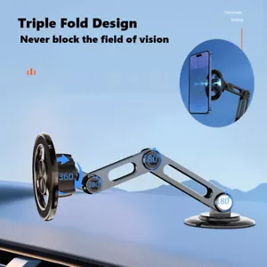 Magnetic Car Phone Holder Dashboard Stand For MagSafe iPhone 15 14 13 12 Pro Max - Picture 1 of 14