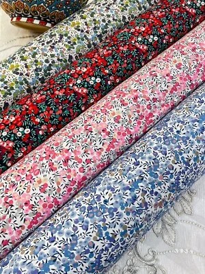 Superfine 100% Pure Cotton Poplin Dress Skirts Blouse Fabric Furnish