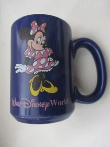 VINTAGE PRE-OWNED MINNIE MOUSE WALT DISNEY WORLD MUG - PURPLE/PINK - THAILAND - Foto 1 di 5