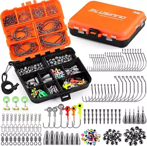 Kit de accesorios para equipo de pesca de 253/387 piezas, caja de aparejos de pe - Picture 1 of 12