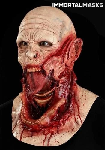 Máscara de látex inmortal sin palabras para adultos (NUEVA) Foto 1 de 1