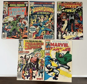 (Lot of 5) MARVEL Bronze & Modern Comics G-VG Guardians of the Galaxy, Red Skull - Picture 1 of 10
