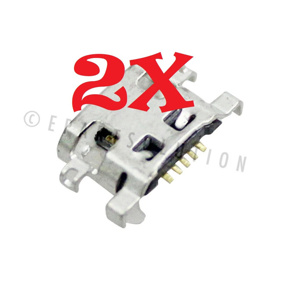 2X Huawei Ascend Mate 7 Puerto de Carga Micro USB Cargador Base Conector Enchufe Foto 1 de 1