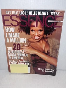 ESSENCE MAGAZINE OCTOBER 1998 ACTRESS REGINA KING COVER STORY - Imagen 1 de 2