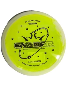 Disco de golf Dynamic Discs Orbit LUCIDIce Evader amarillo controlador de calle NUEVO - Imagen 1 de 4