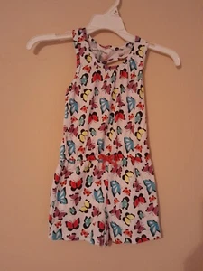 Bobbie Brooks Butterfly Romper XS 4/5 NWT - Picture 1 of 7
