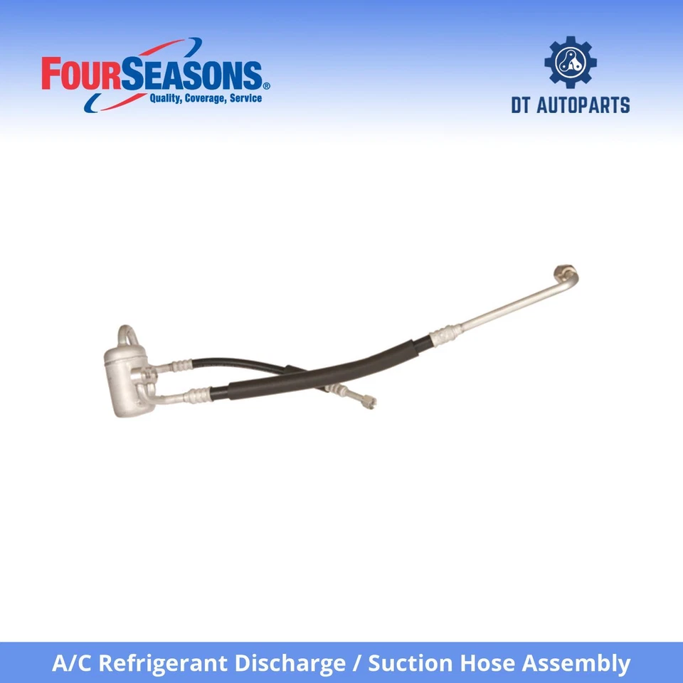 Сборка хладагента/всасывающего шланга для 1982-1983 Buick Regal переменного тока 4 сезона - Изображение 1 из 4