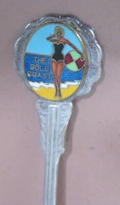 1 x VINTAGE COLLECTABLE SPOON - THE GOLD COAST - Picture 1 of 2
