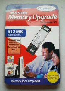 High-Speed Memory Upgrade For Desktop PC-512MB - PC3200 DDR400 - 184 pin - Picture 1 of 3