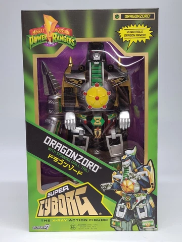 Super7 Mighty Morphin Power Rangers - Dragonzord Super Cyborg 11" (Full Color) Cover