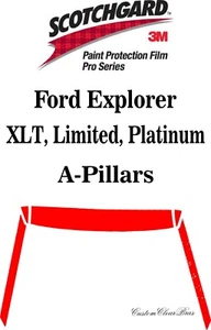 3M Scotchgard Paint Protection Film Pro Series 2020 2021 2022 Ford Explorer - Picture 1 of 3