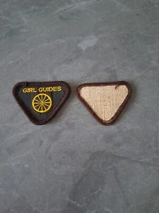 Vintage Guides Girl Guide Interest Badge - Cyclist 1968-1992 GG34 - Picture 1 of 1