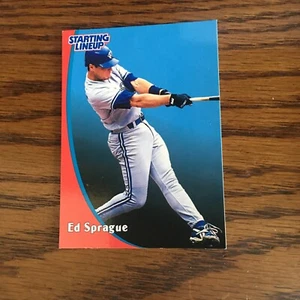 1998 Kenner Starting Lineup Card Ed Sprague - Picture 1 of 5