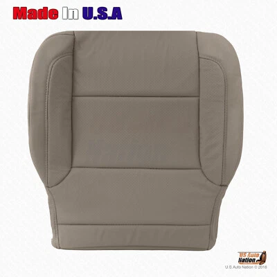2014 2015 2016 2017 2018 GMC Sierra 1500 LH Bottom Perforated Leather Cover Tan - Image 1 of 4