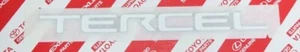 Toyota Tercel 1995-1998 Trunk TERCEL Decal Genuine OEM 75443-16130 - Picture 1 of 2