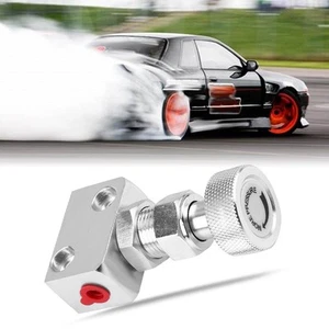 √(Silver)Adjustable Proportioning Valve Knob Brake Proportioning Valve Universal - Picture 1 of 8