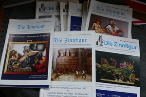 German Tin Flat figures magazines- Die Zinnfigur- 24 issues from 2015 to 2019 - Picture 1 of 9